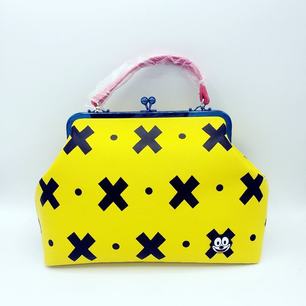 Loungefly X Felix The Cat Kisslock Crossbody Bag